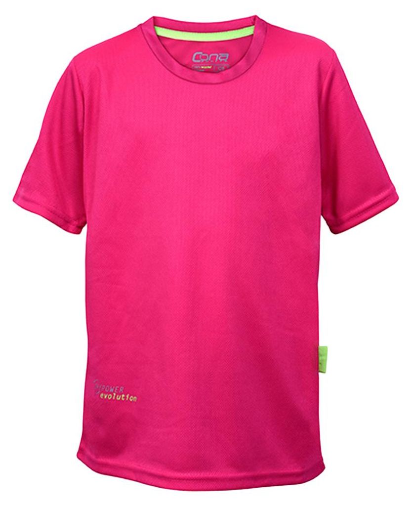Cona Sports - "Evolution Tech" T-Shirt für Kinder LT3445 (152-158) (Magenta)