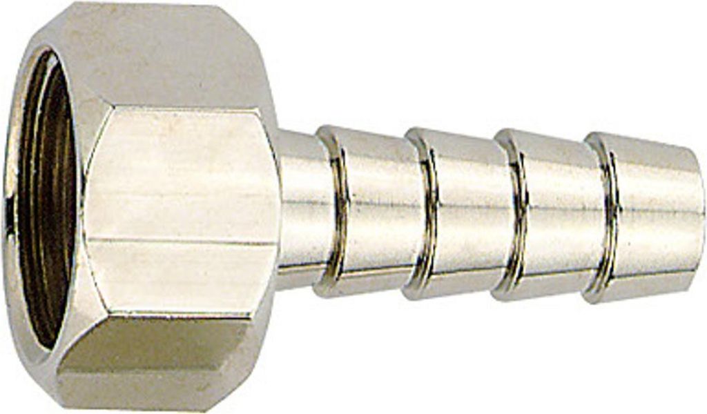 Riegler Aufschraubschlauchtülle, G 1/4 i., für Schlauch LW 8, ES 1.4571