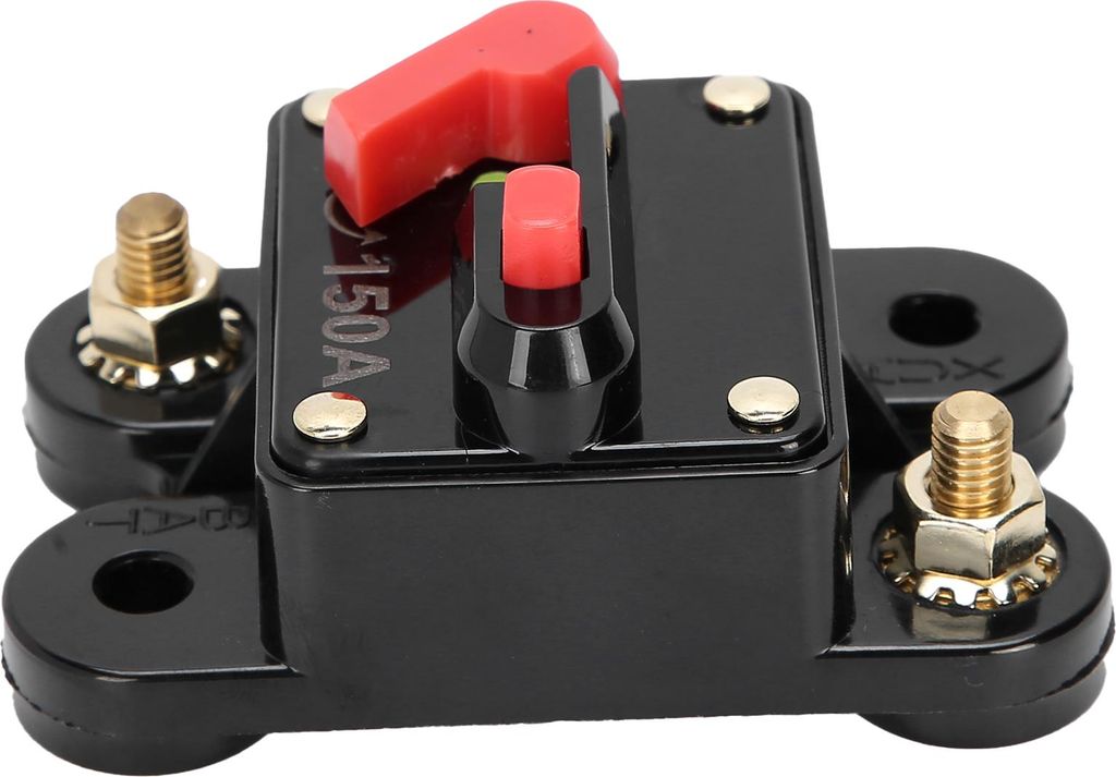 12-24V DC-Leistungsschalter-Sicherungswechselrichter mit manuellem Reset für Auto-Audiosystem-Boots-LKWs150A