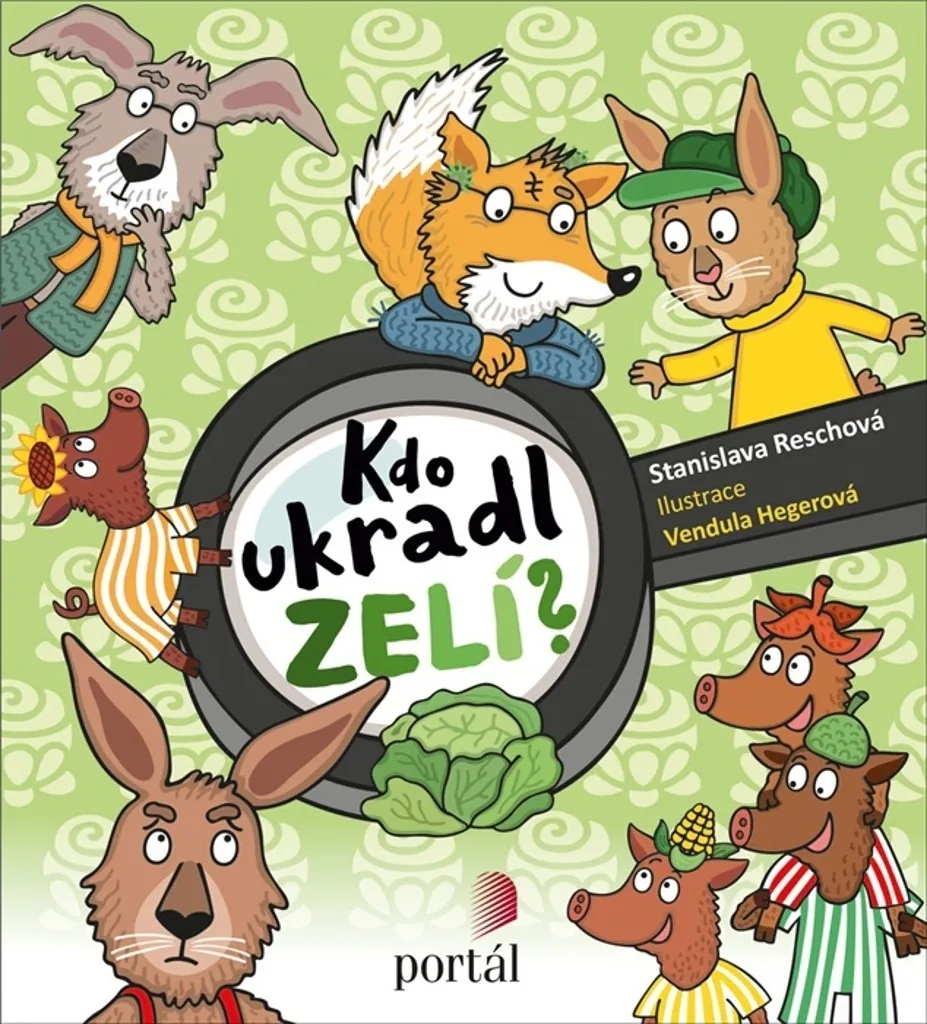 Apprendre à lire en s'amusant avec Kdo ukradl zelí ? Livre d'enquête