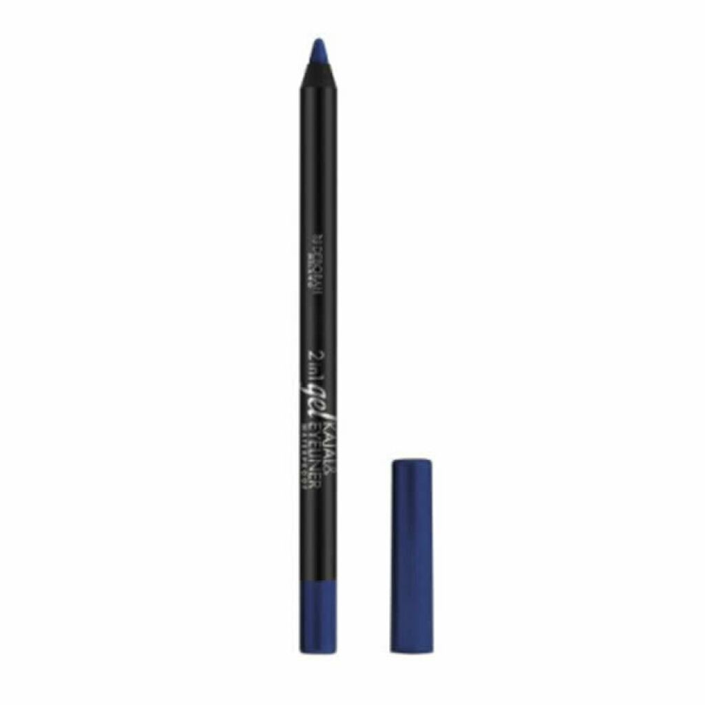 Deborah Milano 2-in-1 Kajal&Eyeliner Gel Pencil, Kohl, Stift, Blau, Blue, 1,4 g, Unisex