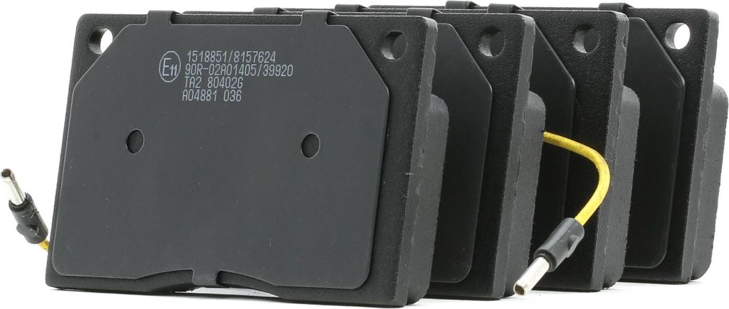 RIDEX Bremsbeläge Satz Vorne für RENAULT MASTER I Kasten (T) 402B1001