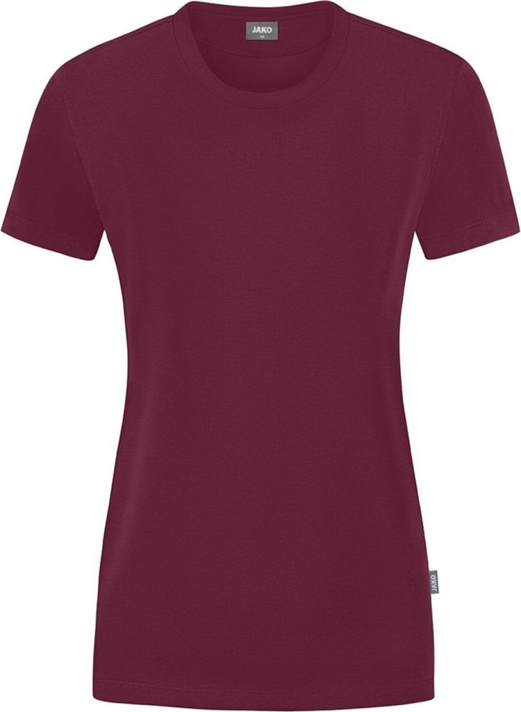 JAKO Damen T-Shirt Doubletex, Farbe:maroon, Größe:38