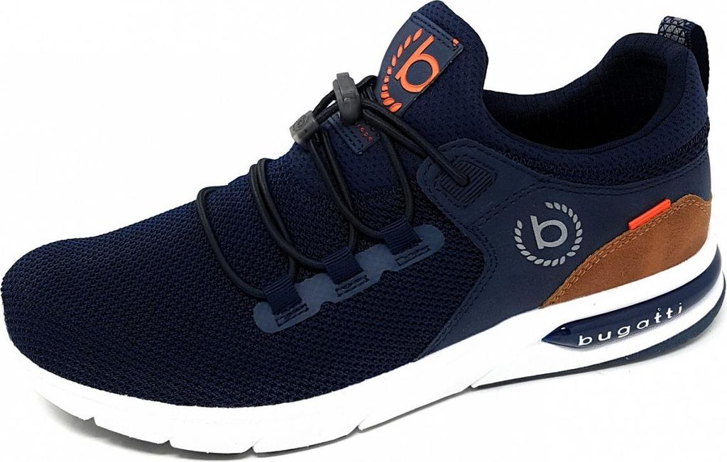 Scarpe da uomo Bugatti 342-65860-6900 blu scuro 45 Immagine del prodotto 