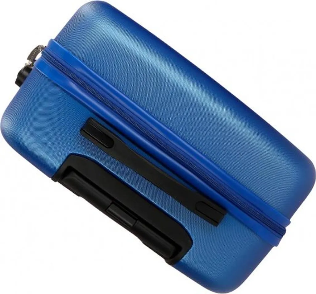Valise rigide ROLL ROAD Flex 65cm bleue 56L avec 4 roues multidirectionnelles