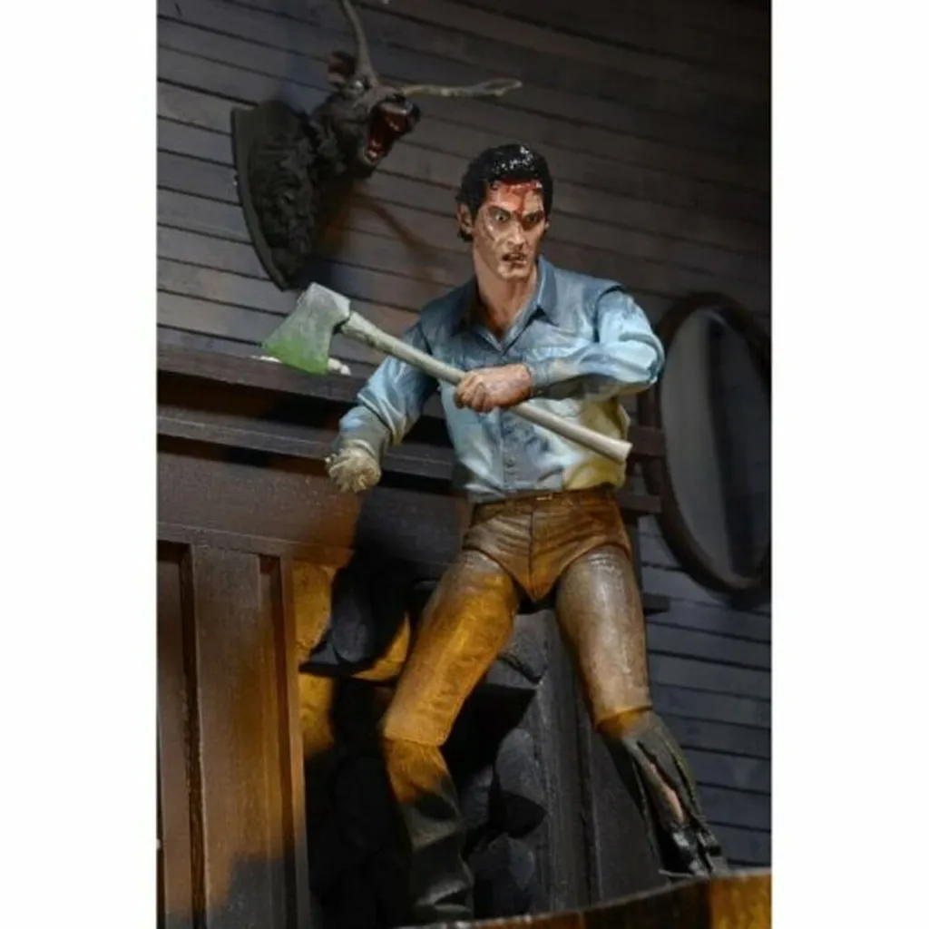 Statue articulée Ash Evil Dead 2 Ultimate NECA 41957 Collection 18 cm