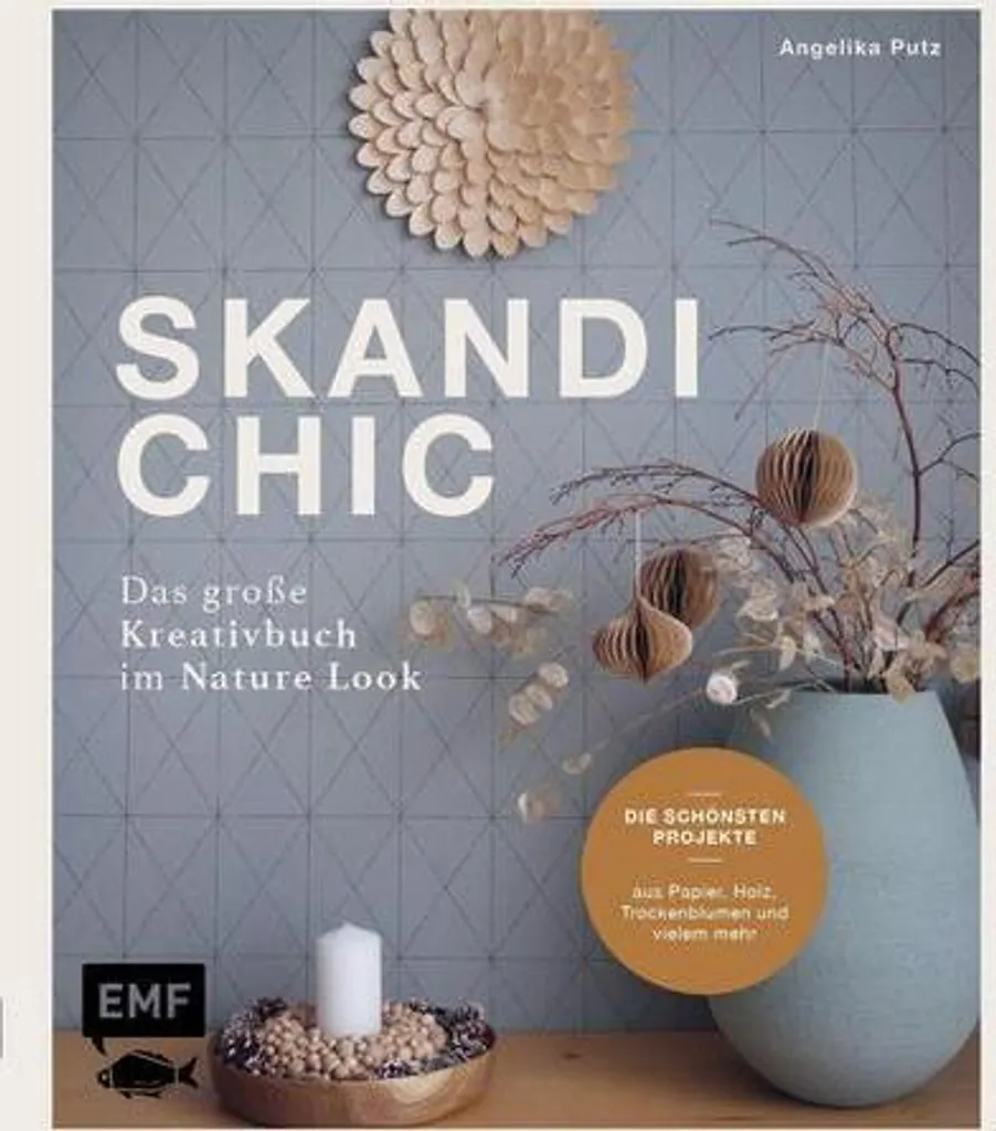 Livre de Loisirs Créatifs Skandi-Chic Look Nature avec Projets DIY Déco