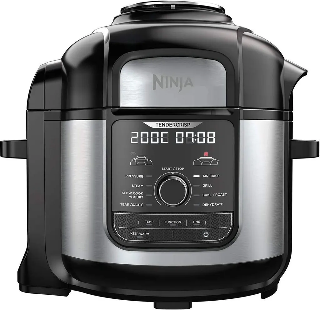 Ninja Foodi Max OP500EU Multicuiseur 7,5L 9-en-1 Noir et Argent