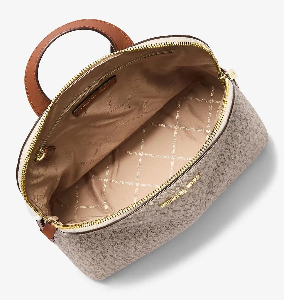 Sac à dos Michael Kors Cindy Vanille avec détails dorés chic