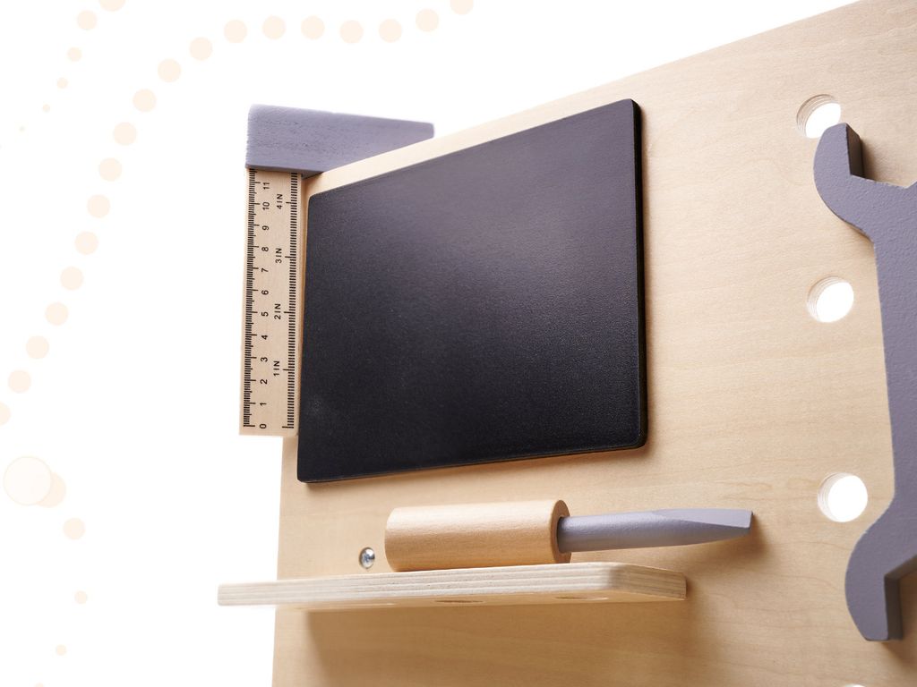 Dřevěná dílna s nářadím na stole DIY set Obrázek produktu 13