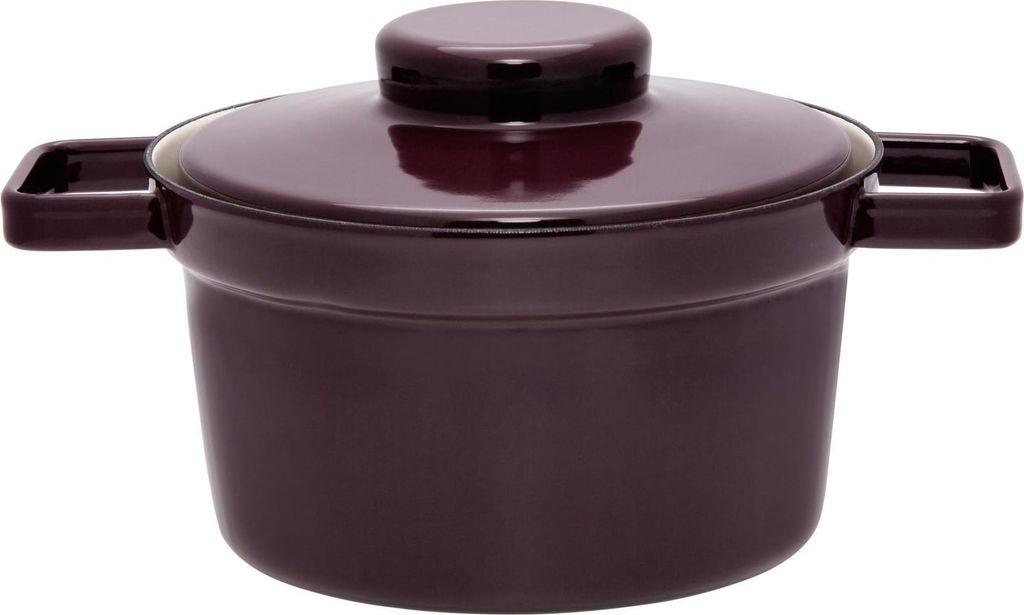 Riess Aromapot z pokrywką Ø20cm 1,75 litra Ciemna emalia Zdjęcie produktu 