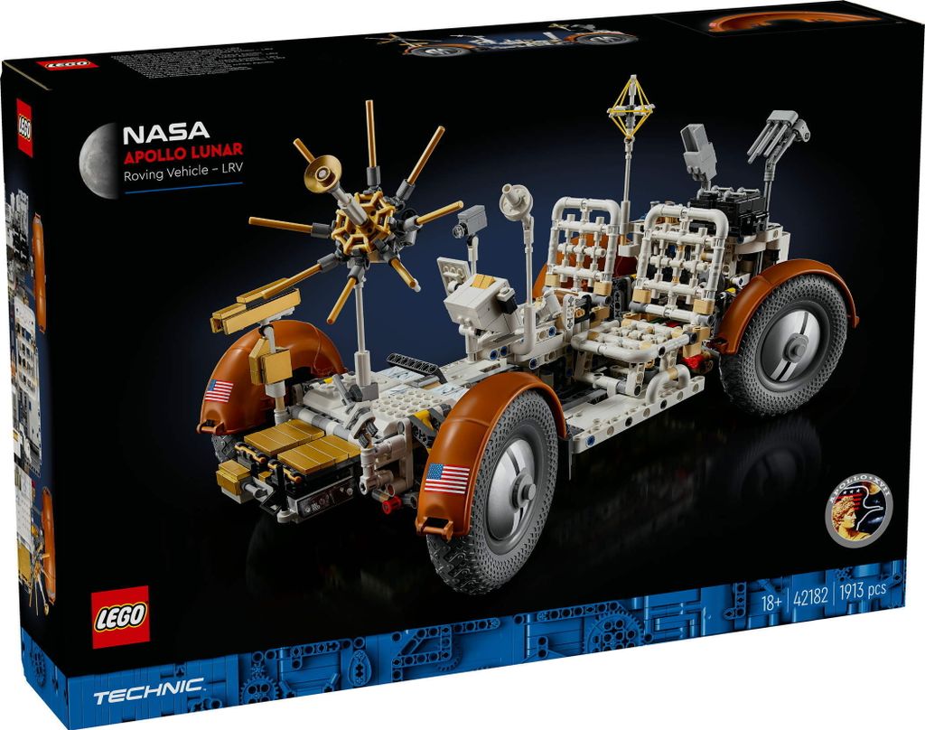 LEGO 42182 Technic NASA Apollo Lunar Roving Vehicle LRV Image du produit 