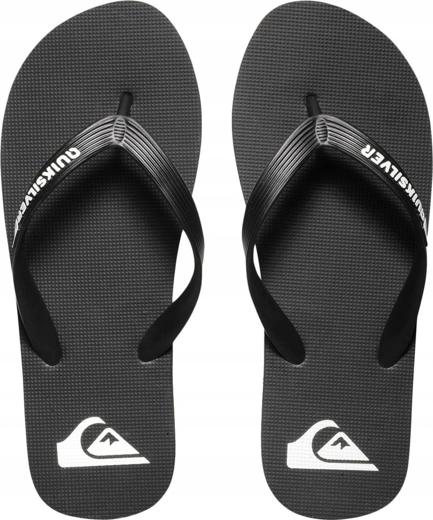 Quiksilver Herren Molokai Flip Flops schwarz für den Pool 42
