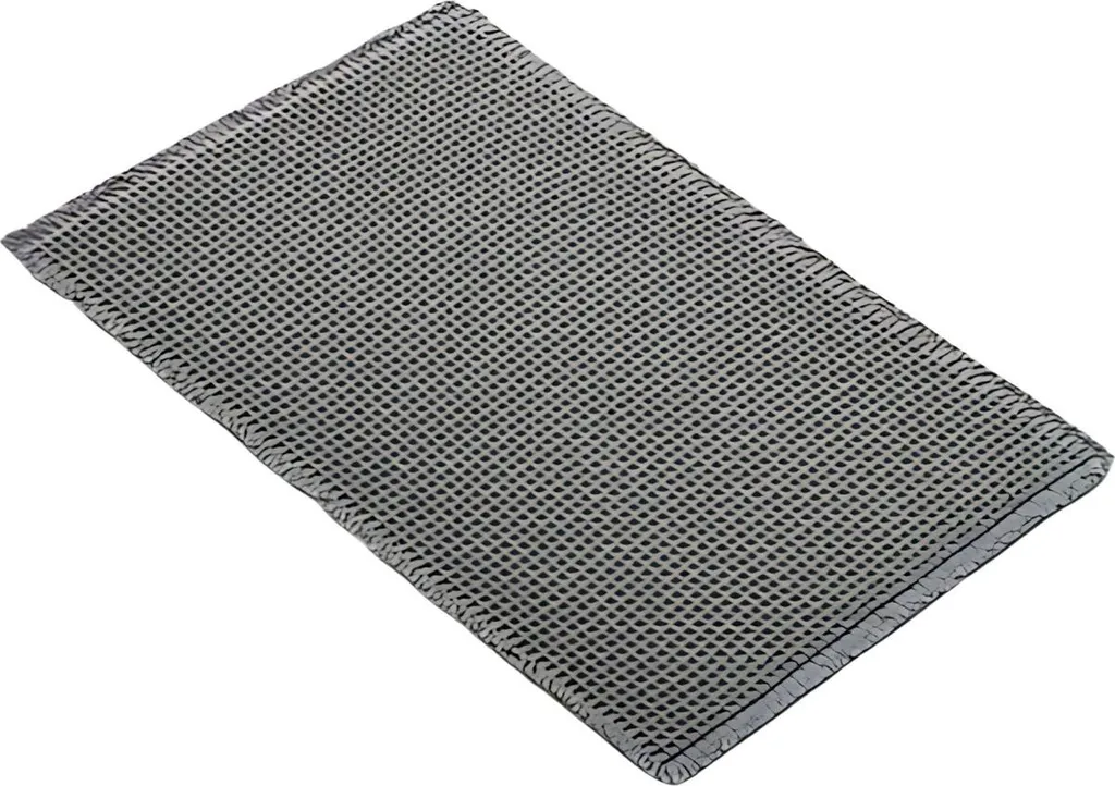 Tappeto Bagno Boho Grigio 50x80cm | Antiscivolo e Assorbente Top
