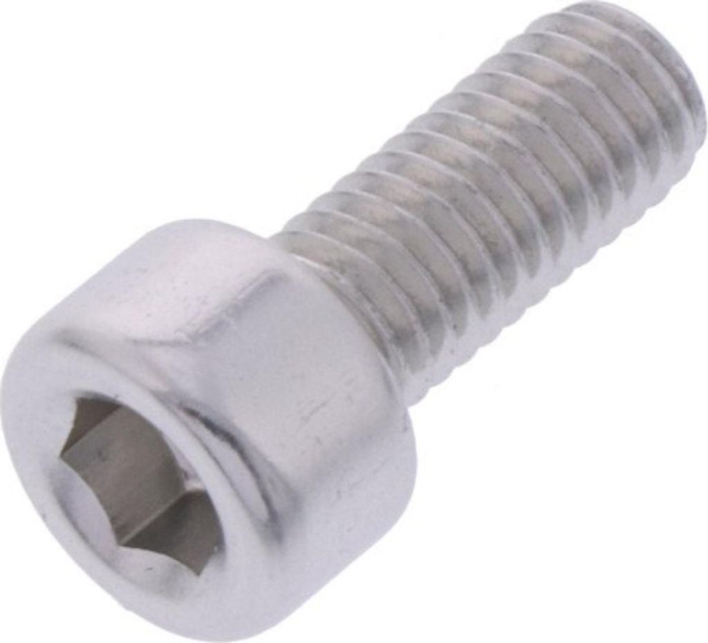 Zylinderschraube JMP Bolt M5x0,8mm 12mm Aluminium silber