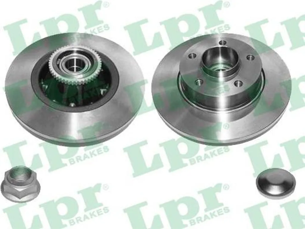 Disque de frein LPR R1020PCA 4320600QAC haute résistance pour Opel Vivaro