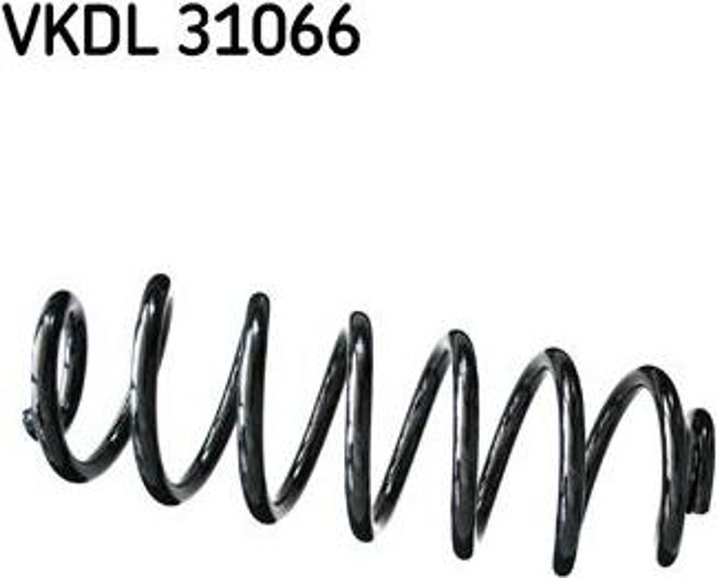 SKF VKDL 31066 Fahrwerksfeder OE 3C0511115AC kompatibel mit Passat 3B, Tiguan