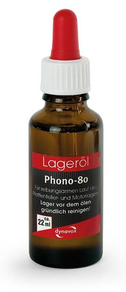 Dynavox Plattenspieler Lageröl Phono-80 Produktbild 