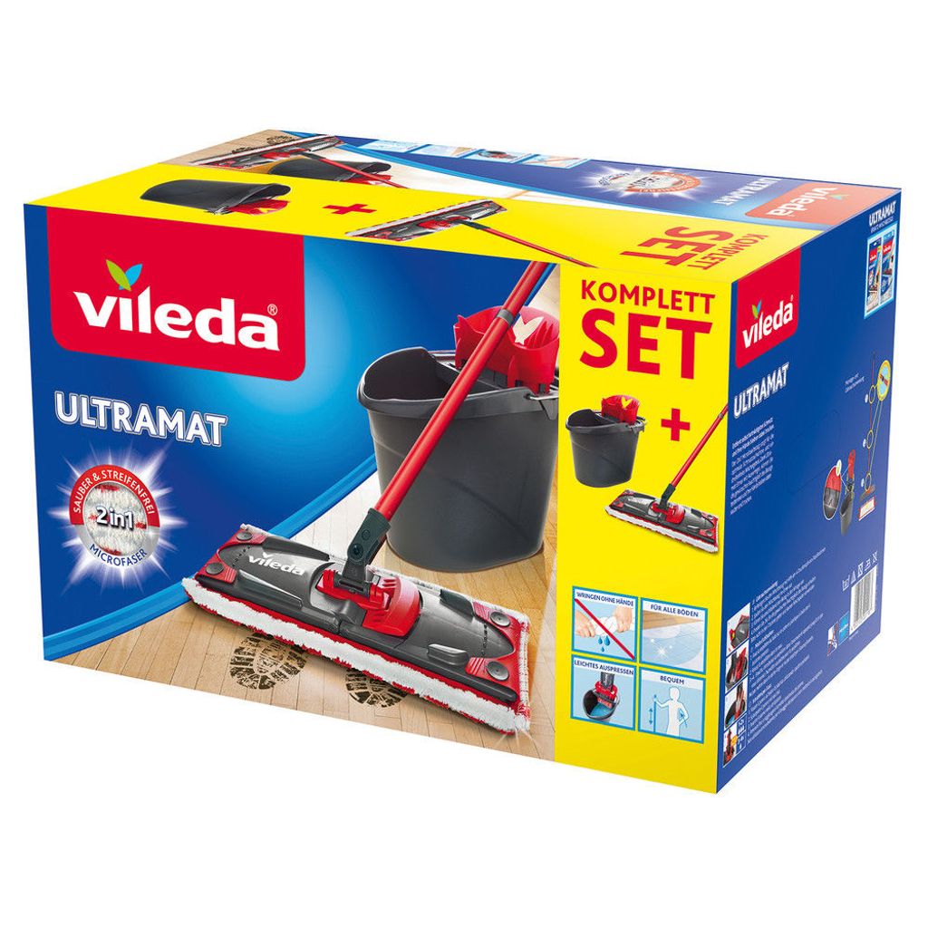 VILEDA Komplett-Set UltraMax 2in1 Set