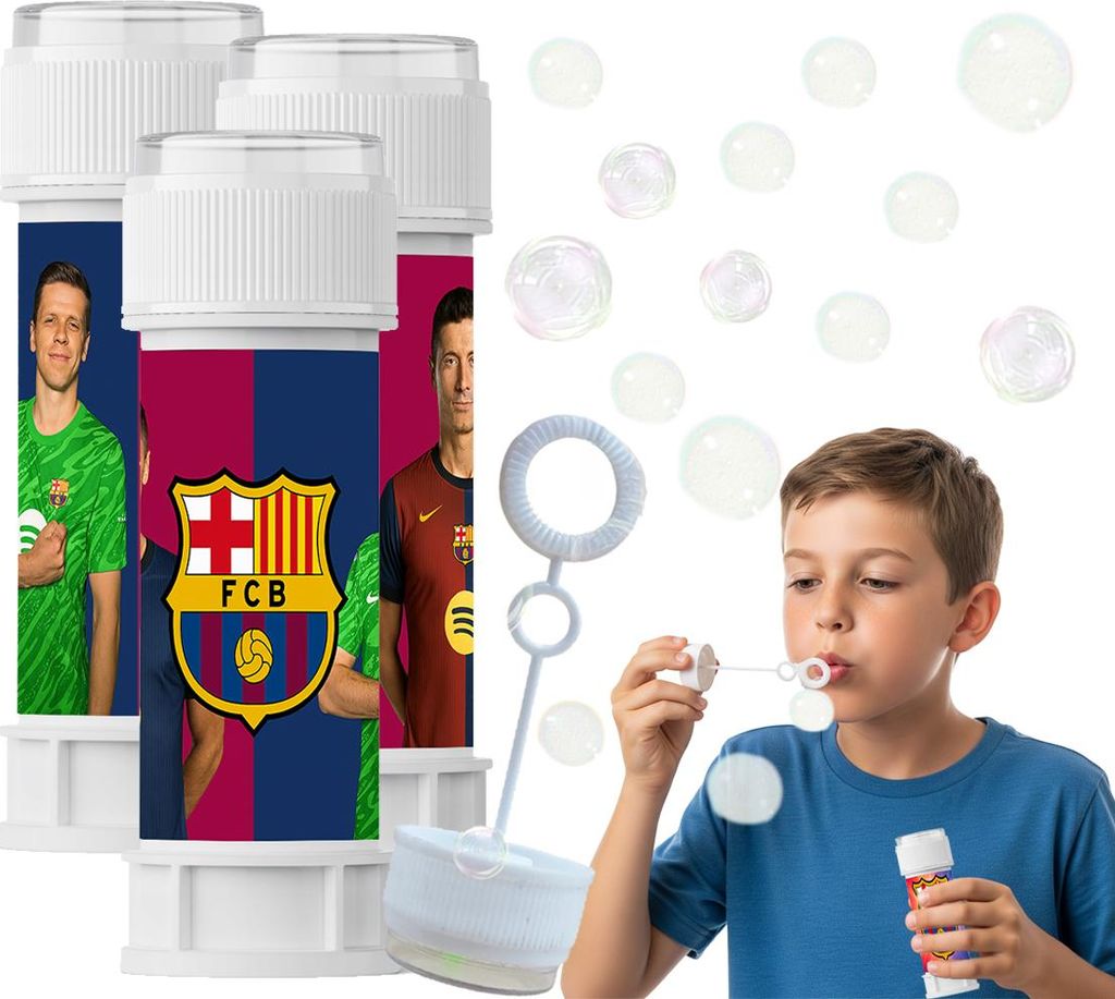BARCELONA Seifenblasen Kindergeburtstag 60ml