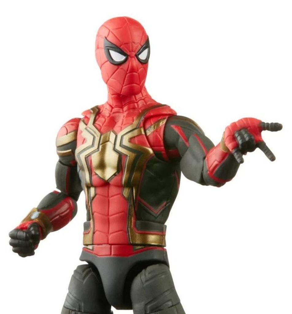 Marvel Legends Spider-Man mit integriertem Anzug – Figur, 15 cm