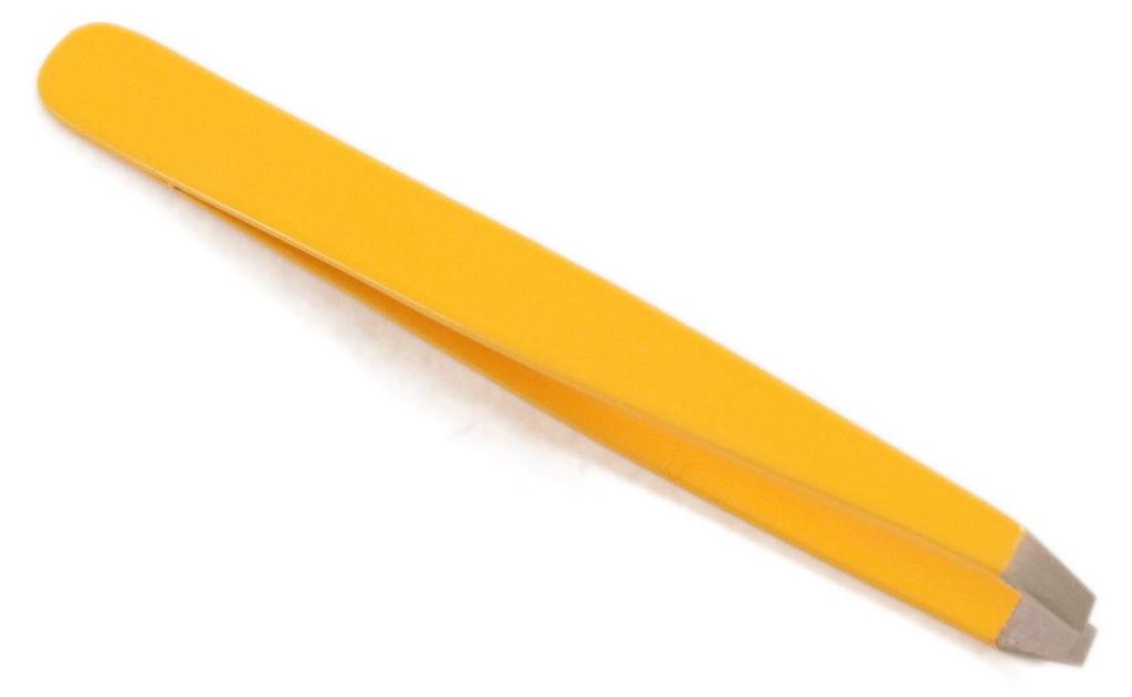 PREMAX GELBE SCHRÄGE HAKENPINZETTE - OUTLET 89083 Edelstahl 9 cm - 3 1/2