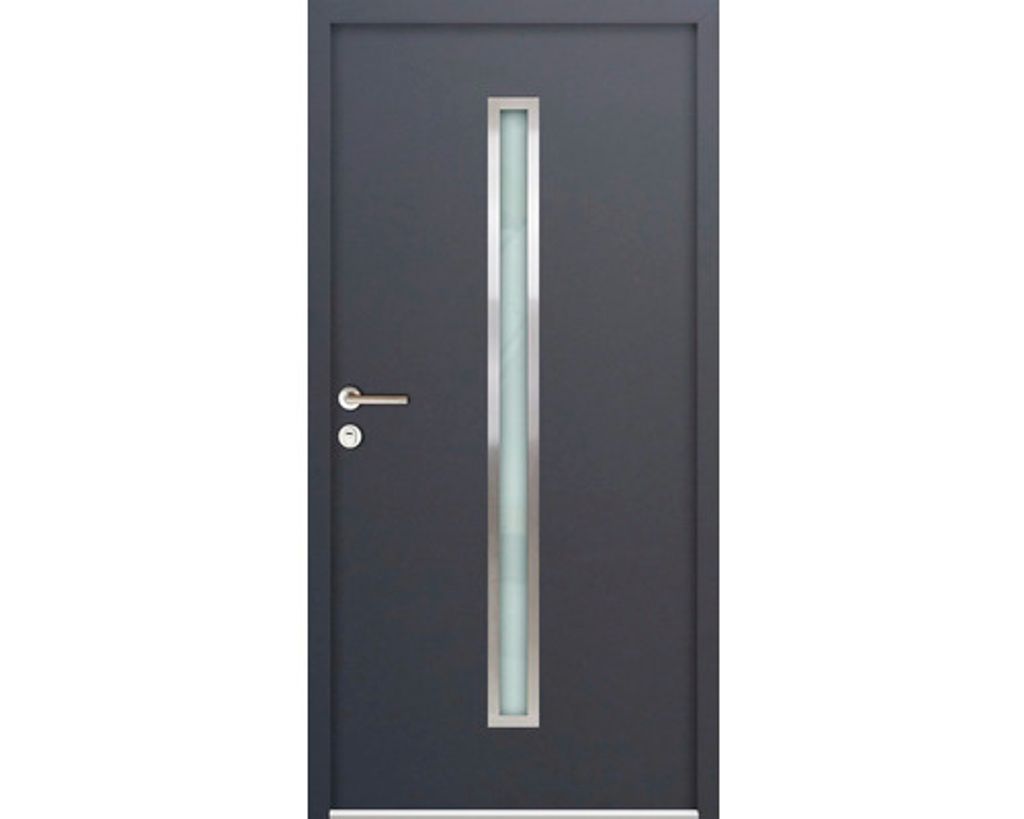 Vchodové dvere vedľajšie Steel Standart 01 1000 x 2100 mm Obrázok produktu 
