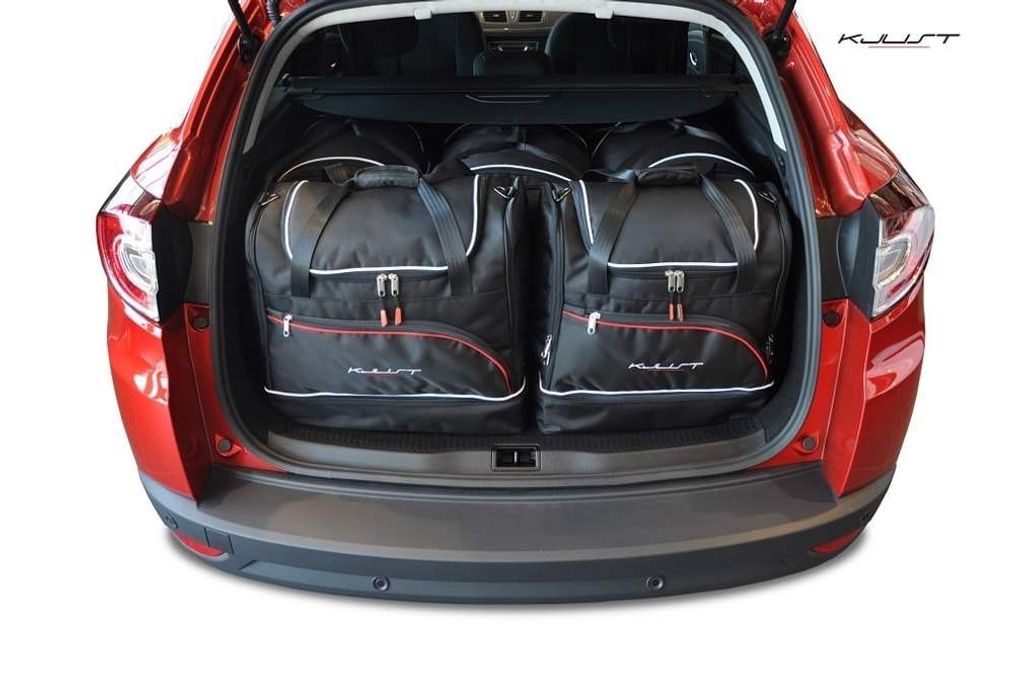 Renault Megane Grandtour 2008-2016 Kofferraumtaschen Set 5 Stk