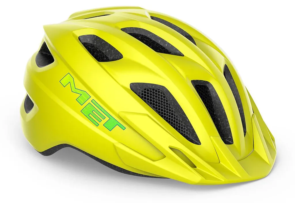 Casque de Vélo pour Enfant MET Crackerjack MIPS Limette Taille 52-57