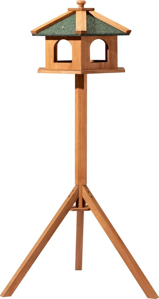 Toboli Vogelfutterhaus 115 cm mit Dreifuß, Vogelhaus aus Produktbild 