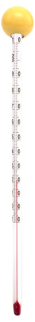 24cm Glas Thermometer Analog Temperatur bis 110°C mit Produktbild 