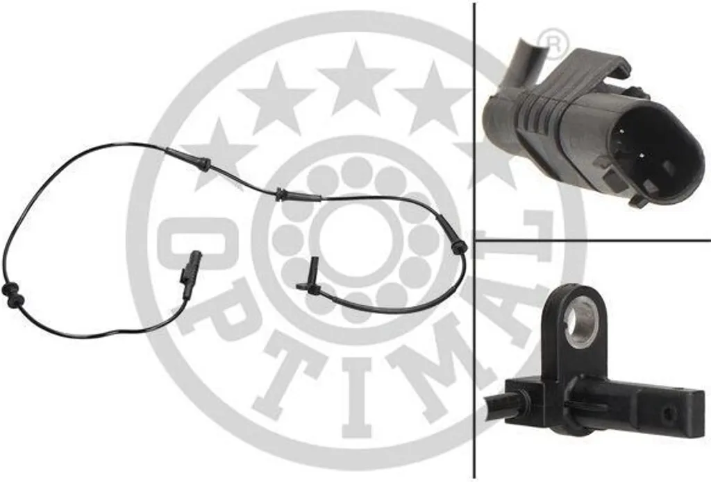 Sensore ABS Anteriore OPTIMAL 06-S688 per Ford KA (RU8) - Frenata Sicura