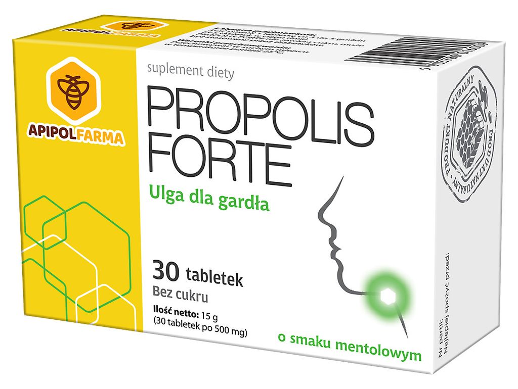 Propolis Halstabletten - 30 Lutschtabletten - Hals Rachen - zuckerfrei - menthol