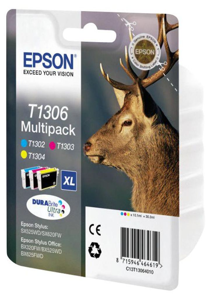 Epson T1306 Multipack - Druckerpatrone - 1 x Gelb, Cyan, Image du produit 