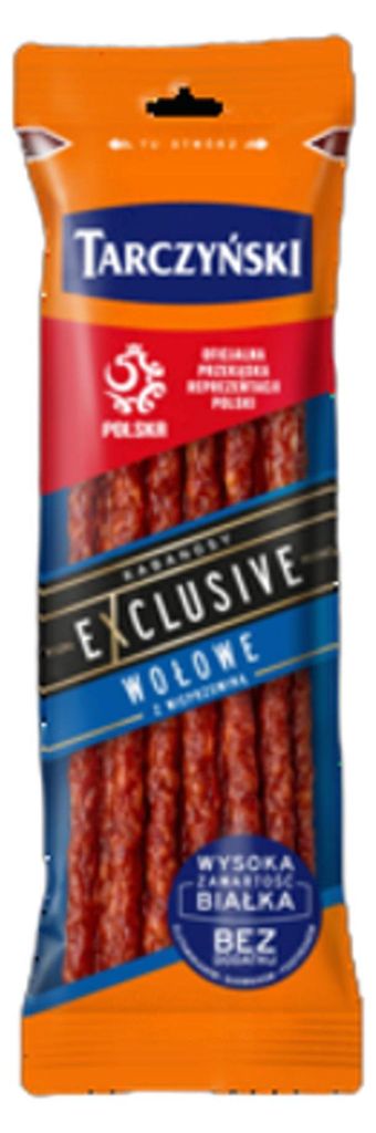 Tarczynski Kabanosy, exclusieve worst van rundvlees, Productafbeelding 