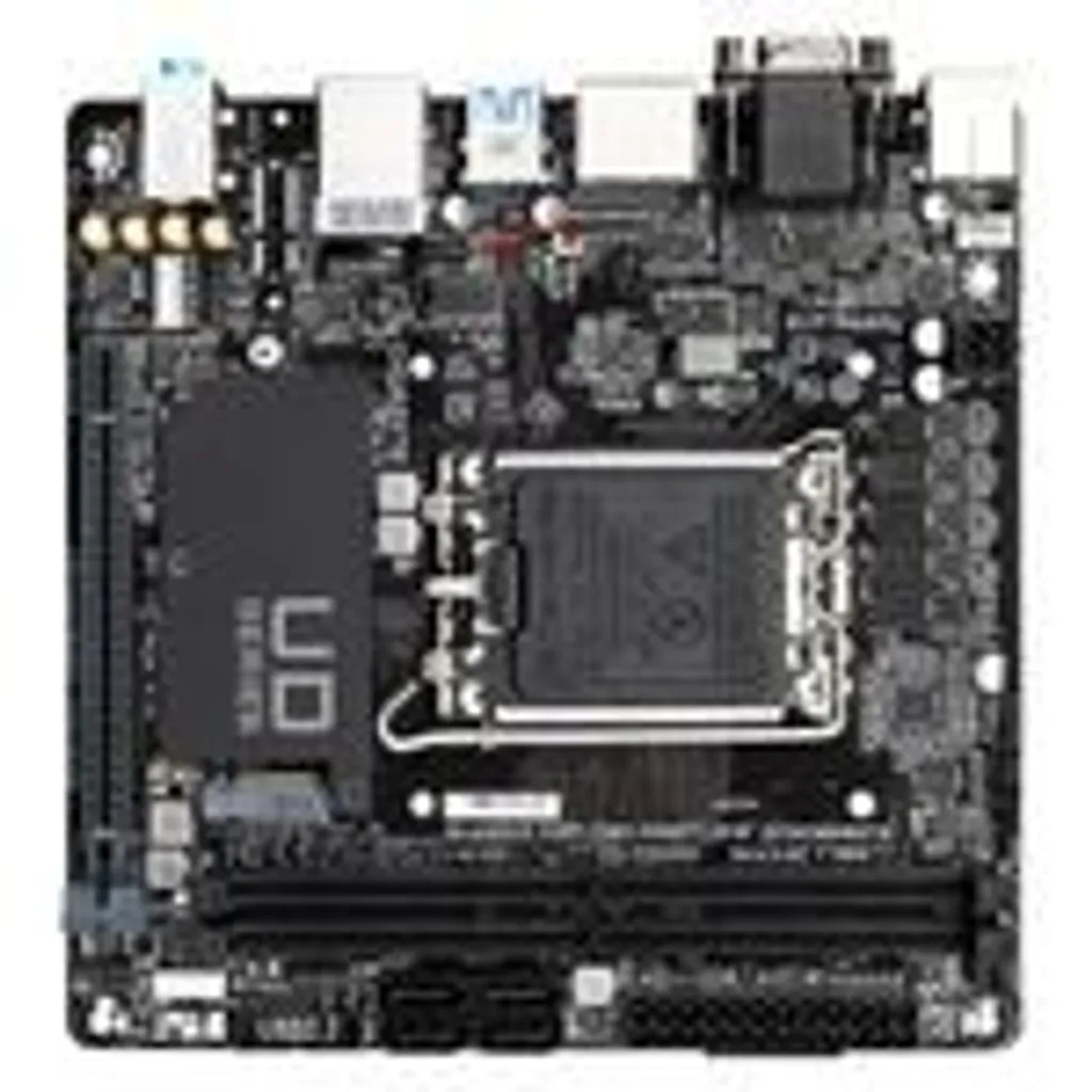 Carte mère GIGABYTE H610I pour PC Compact Bureautique et Gaming ITX - 11