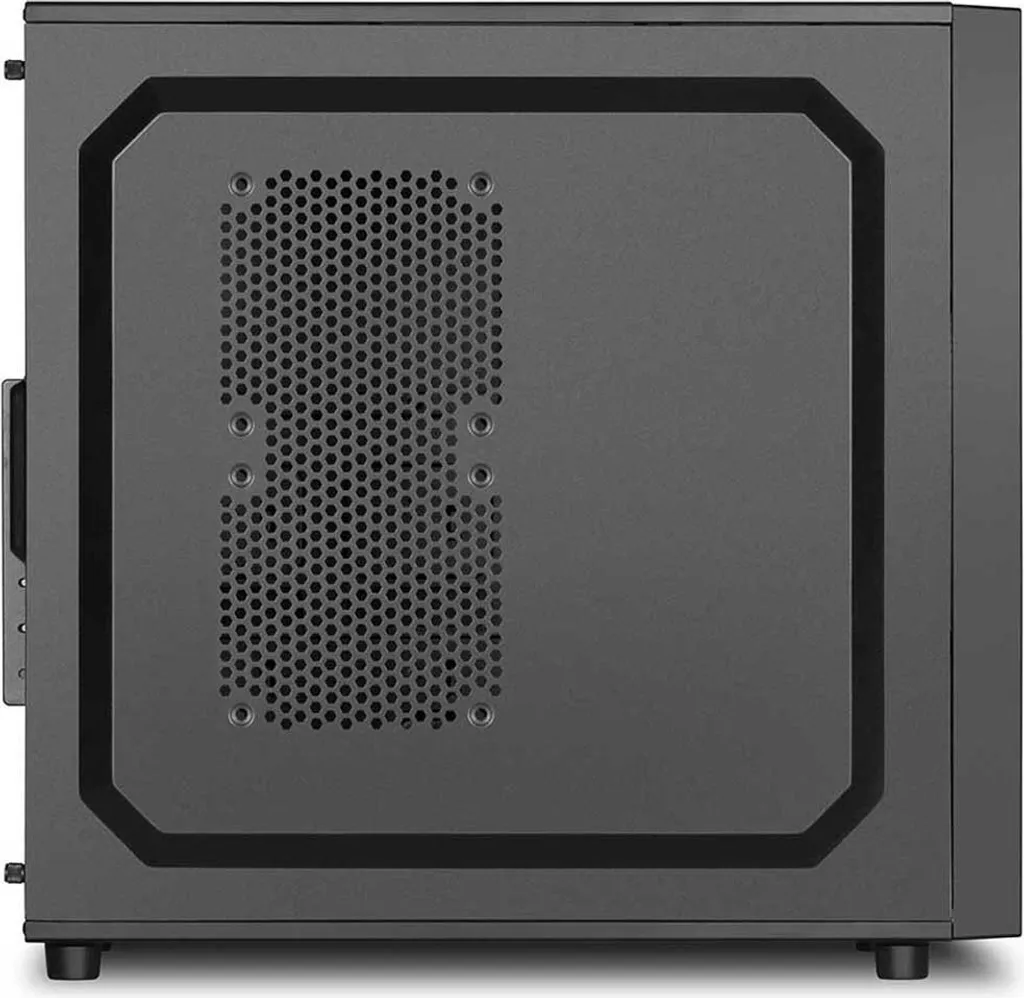 Boîtier Ordinateur ATX Sharkoon VS4-V pour Bureautique et Gaming Stable