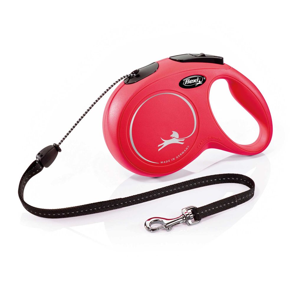 flexi New Classic M Seil 8 m rot Produktbild 