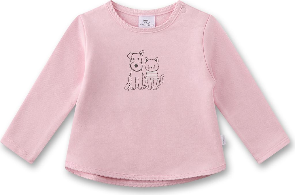 Max & Moritz Baby-Sweatshirt Rosa 68