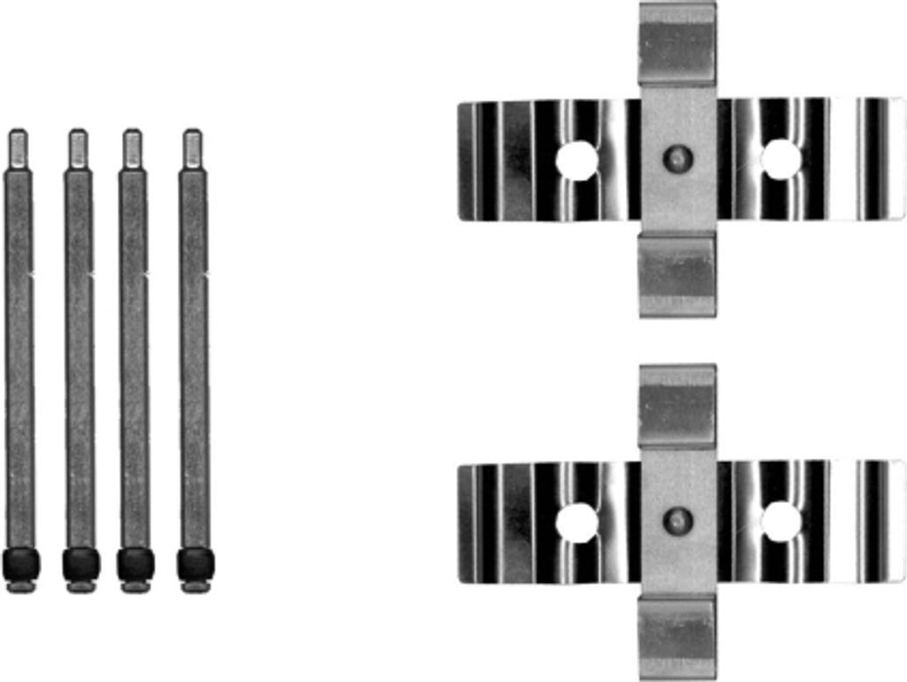 Zubehörsatz, Scheibenbremsbelag TEXTAR 82543300