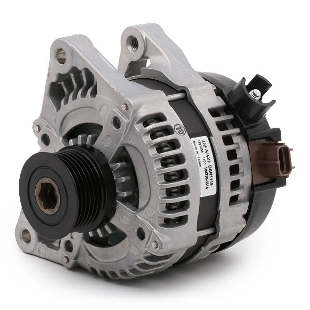 Alternateur DENSO DAN1119 Robuste - Puissance 150A pour Charge Batterie - 3