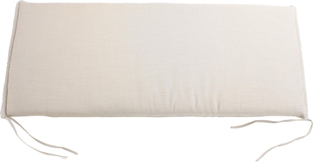 riess-ambiente Outdoor Kissen ROG 110cm beige Sitzkissen Polster-Auflage für 2-Sitzer Bank Gartenkissen