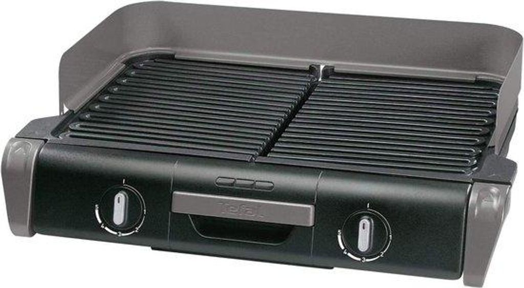 Barbecue électrique d'intérieur et d'extérieur avec deux Image du produit 