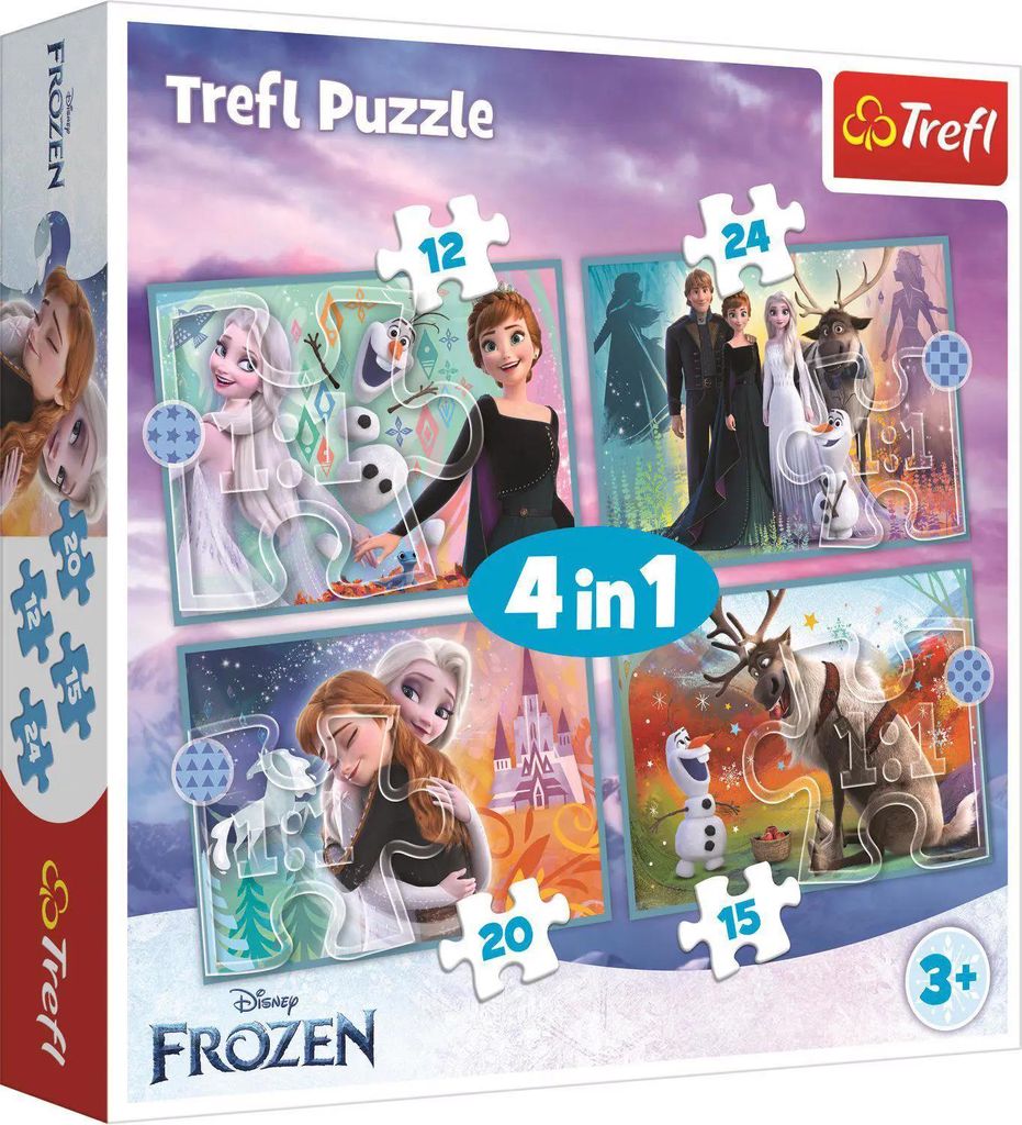 Trefl 34381, 24 kusov, Ďalší, 4 rok / roky Obrázok produktu 