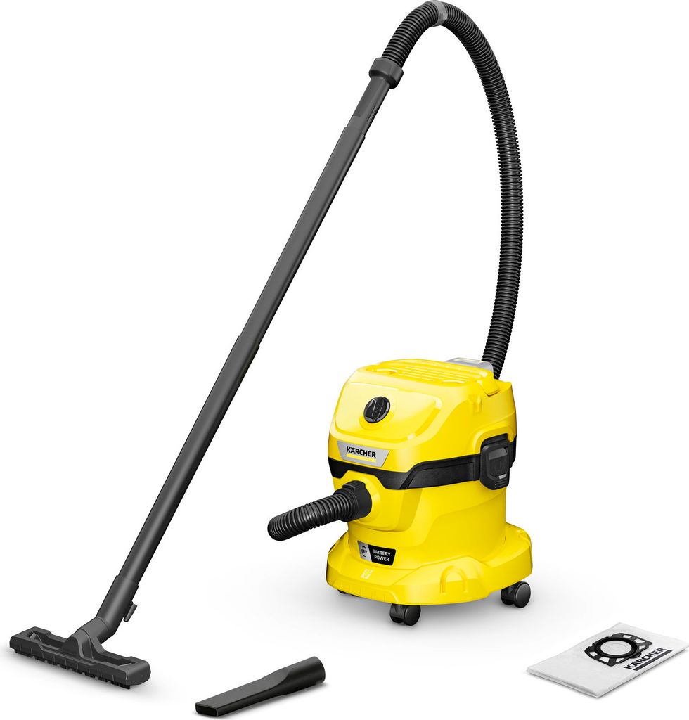Kärcher Akku-Nass-/Trockensauger WD 2-18, 270W, 12l, Produktbild 