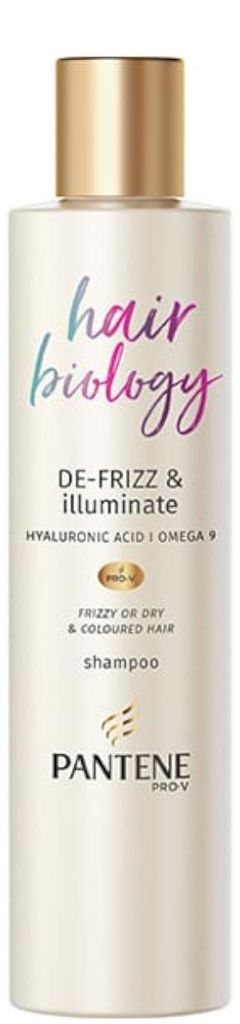 Pantene Hair biology - shampoo - 250ml de-frizz & illuminate