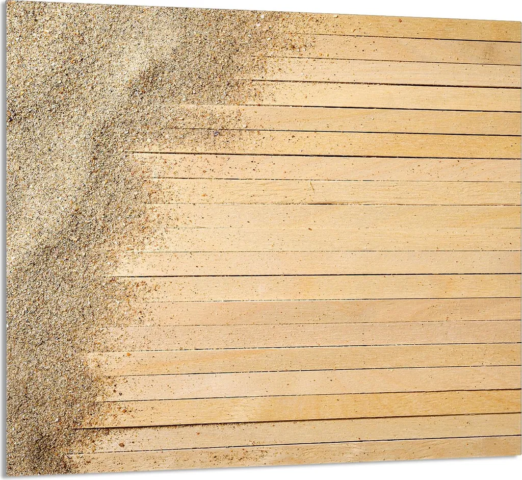 Glasplatte 65x60 Sabbia Vetro Temperato Offerta | Protezione Cucina