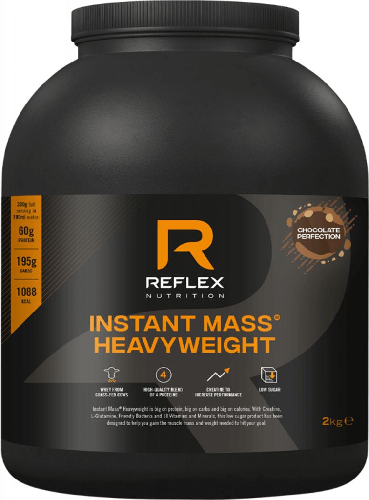 Reflex Nutrition Instant Mass Heavyweight (2kg) Chocolate Produktbild 