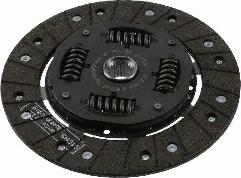Disque d'embrayage SACHS 235mm haute friction pour Fiat Ducato et XM