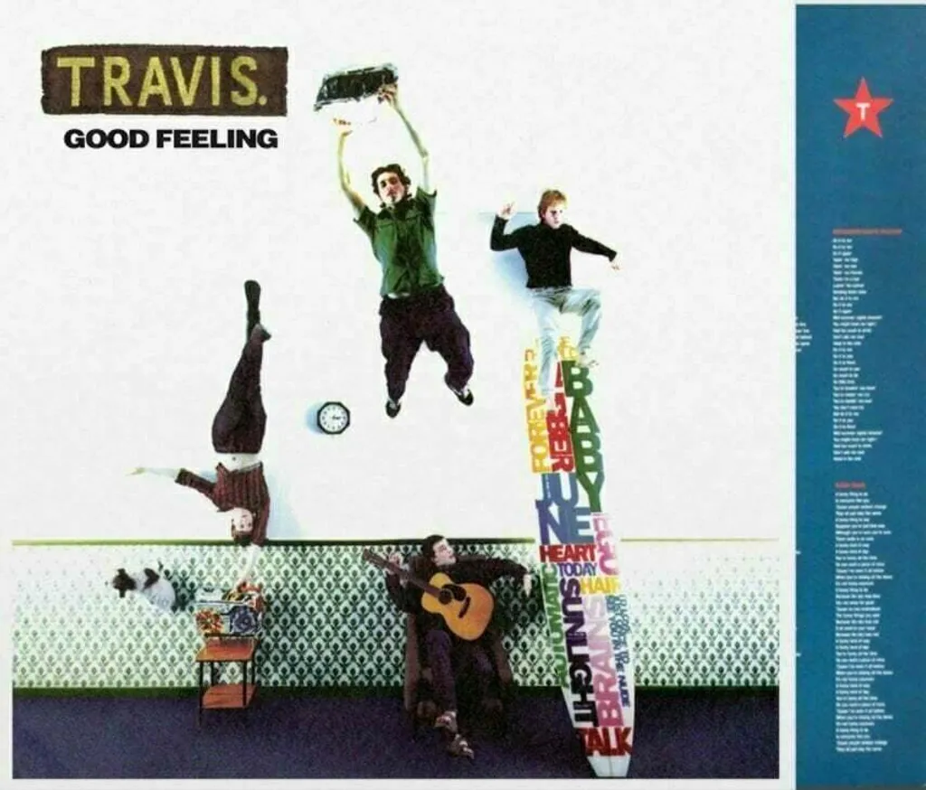 Travis Good Feeling LP Vinyle 12" Édition Originale Son Rock Authentique